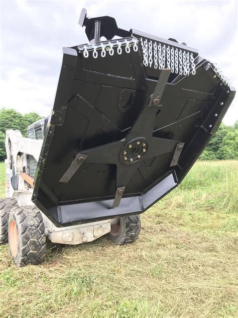 bobcat skid steer brush hog for sale|brush mower attachment for bobcat.